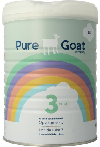 Pure Goat Opvolgmelk 3 bio (800 Gram)