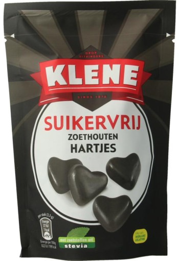 Klene Zoethouten hartjes suikervrij (110 Gram)