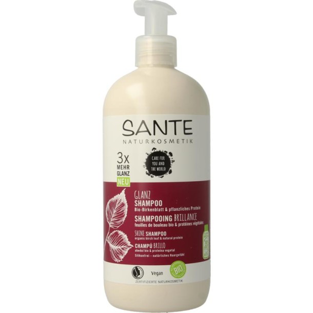 Sante Family shampoo berk & plantaardige proteine (500 Milliliter)