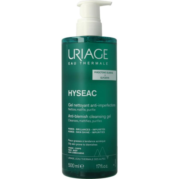 Uriage Hyseac reinigingsgel (500 Milliliter)