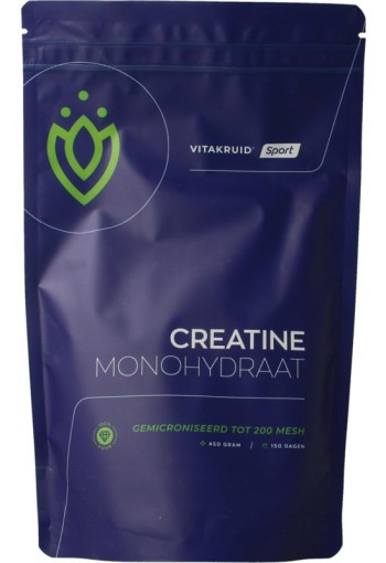 Vitakruid Creatine monohydraat (450 Gram)