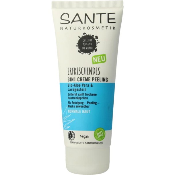 Sante 3-in-1 Creme peeling refresh (100 Milliliter)