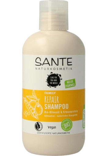 Sante Family repair shampoo organic olive oil (250 Milliliter)