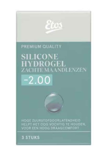 Etos Silicone Hydrogel Zachte Maandlenzen -2.00 3st.