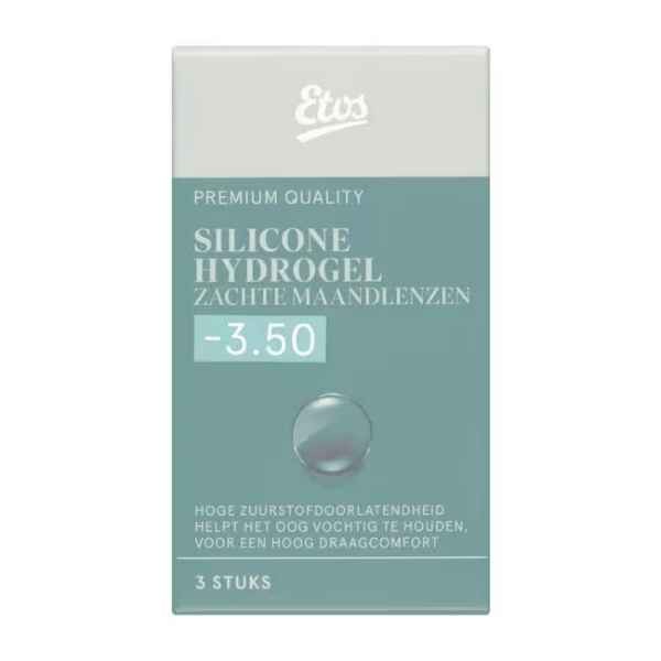 Etos Silicone Hydrogel Zachte Maandlenzen -3.50 3st.