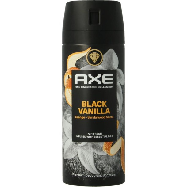 AXE Deodorant bodyspray black vanilla (150 Milliliter)