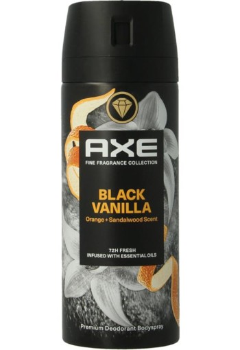 AXE Deodorant bodyspray black vanilla (150 Milliliter)