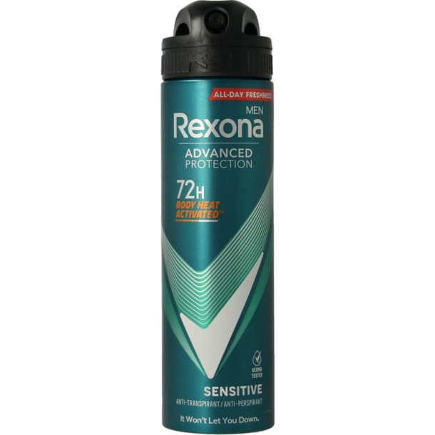 Rexona Deodorant spray 72h sensitive 150 Milliliter