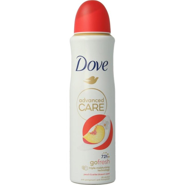 Dove Deodorant spray go fresh peach (150 Milliliter)