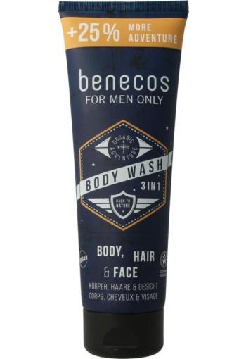 Benecos For men bodywash 3in1 (250 Milliliter)