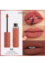 L'Oréal Paris Matte Resistance Lipstick 115 Snooze Your Alarm