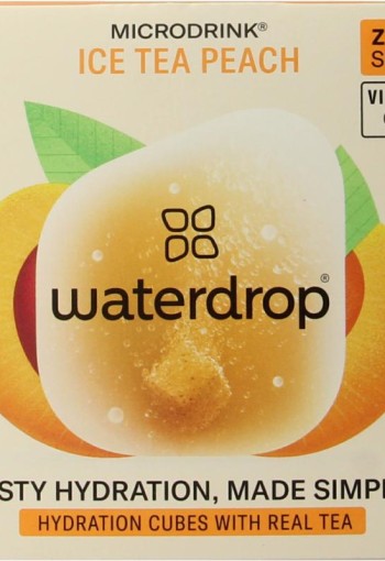 Waterdrop Microdrink ice tea peach bruistabletten (12 Stuks)