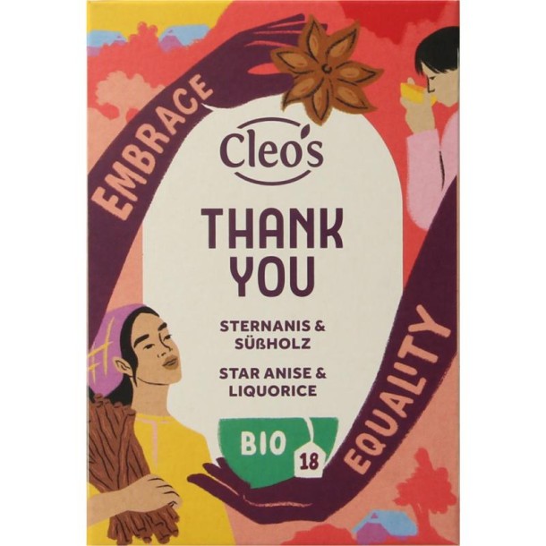 Cleo's Thank you bio (18 Zakjes)