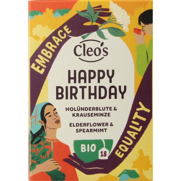 Cleo's Happy birthday bio (18 Zakjes)