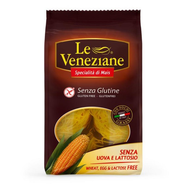 Le Veneziane Capellini vermicelli glutenvrij (250 Gram)