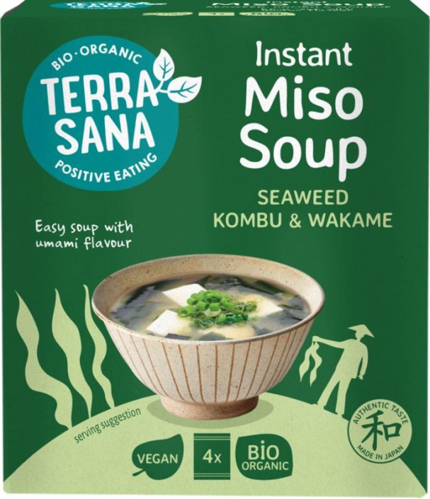 Terrasana Instant miso soup bio (40 Gram)