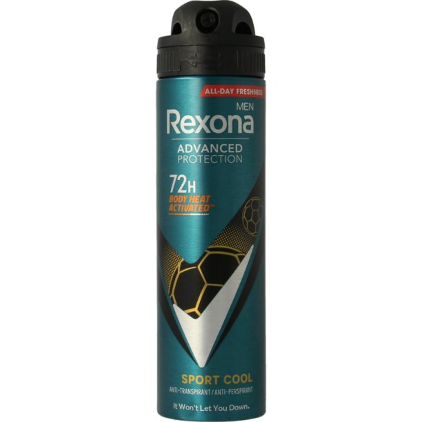 Rexona Deodorant spray 72h sport cool 150 Milliliter