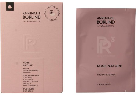 Borlind Rose nature eye pads 6 x 2 stuks (12 Stuks)