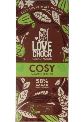 Lovechock Cosy hazelnut bio (70 Gram)