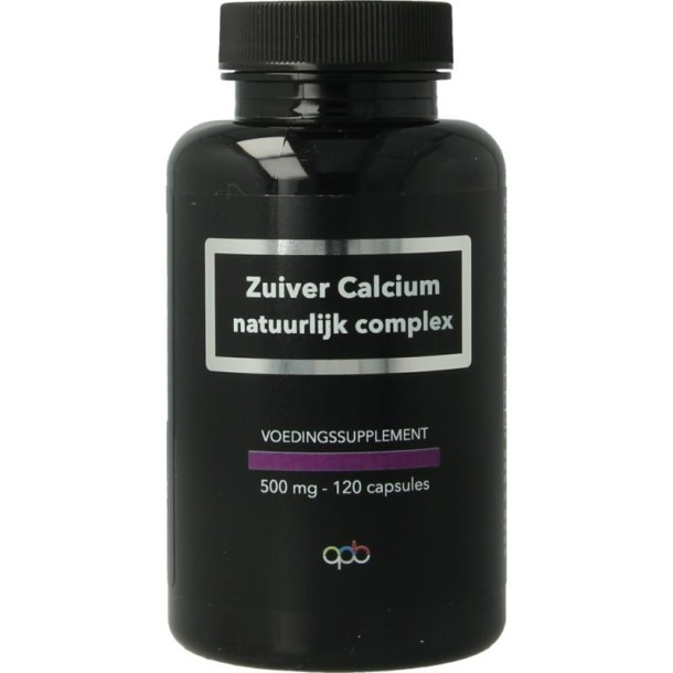 Apb Holland Zuiver calcium natuurlijk complex 550mg (120 Capsules)