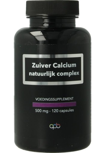 Apb Holland Zuiver calcium natuurlijk complex 550mg (120 Capsules)