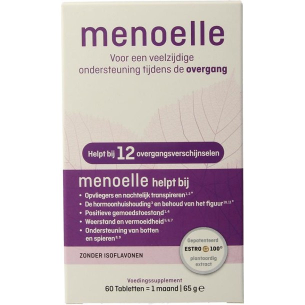 Menoelle Overgang tabletten (60 Tabletten)