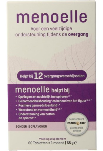 Menoelle Overgang tabletten (60 Tabletten)