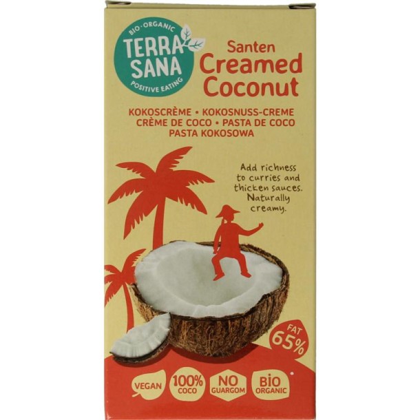 Terrasana Santen coconut creamed bio (200 Gram)