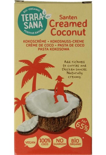 Terrasana Santen coconut creamed bio (200 Gram)