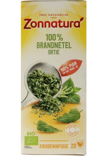 Zonnatura Brandnetel thee 100% bio (20 Zakjes)