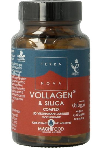 Terranova Vollagen & silica complex (50 Vegetarische capsules)