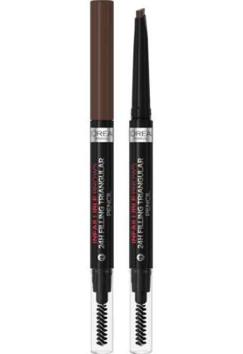 L'Oréal Paris Infaillible 24H Brow Filling Triangular Wenkbrauwpotlood 3.0 Brunette