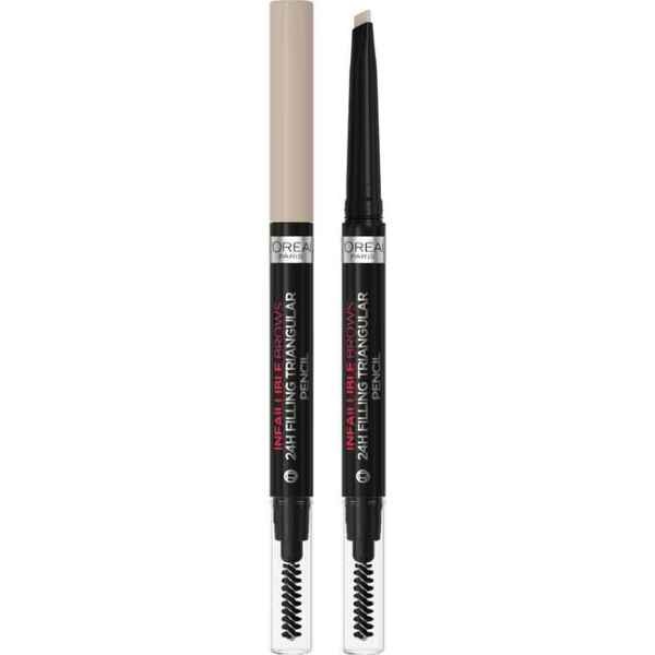 L'Oréal Paris Infaillible 24H Brow Filling Triangular Wenkbrauwpotlood 8.0 Light Cool Blond