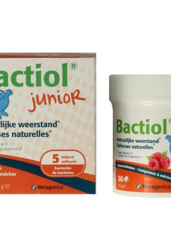 Metagenics Bactiol junior chew (30 Kauwtabletten)