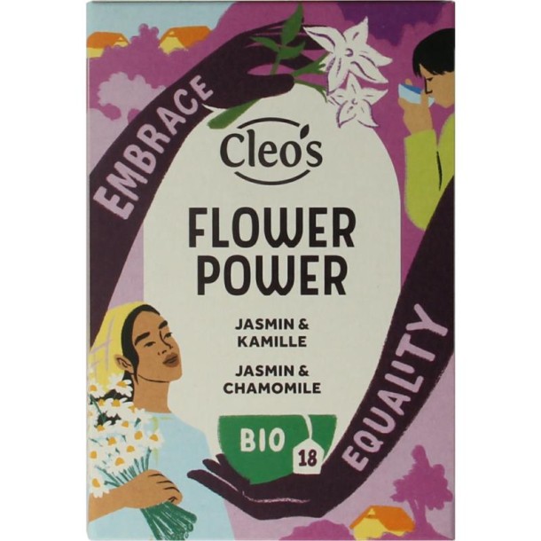 Cleo's Flower power bio (18 Zakjes)