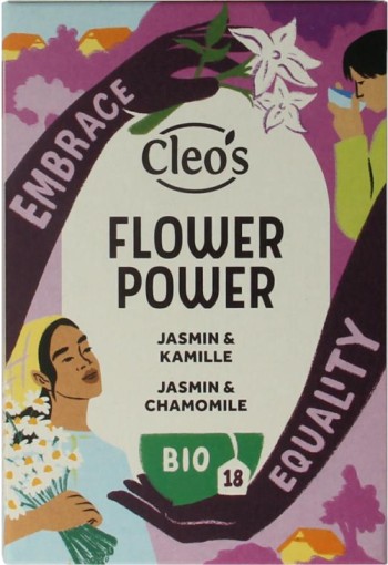 Cleo's Flower power bio (18 Zakjes)