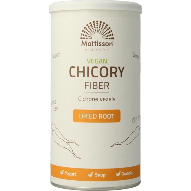 Mattisson Chicory fiber dried root cichorei wortel vezels (200 Gram)