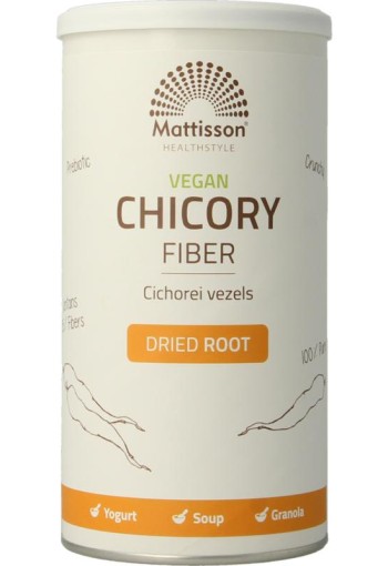 Mattisson Chicory fiber dried root cichorei wortel vezels (200 Gram)