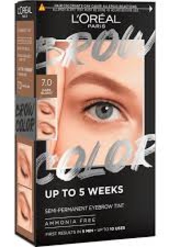 L'Oréal Paris Brow Color wenkbrauwverf 7.0 Dark Blonde 30 ML