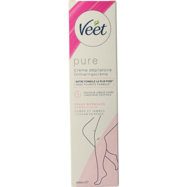 Veet Ontharingscreme normale huid (200 Milliliter)