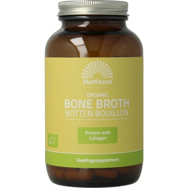 Mattisson Organic beef bone broth bio (180 Capsules)