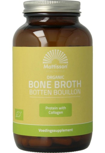 Mattisson Organic beef bone broth bio (180 Capsules)