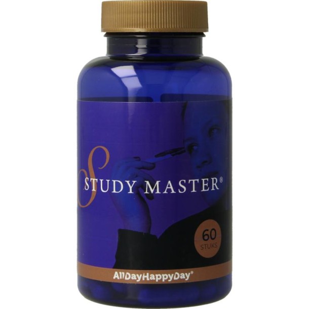 Alldayhappyday Study master (60 Vegetarische capsules)