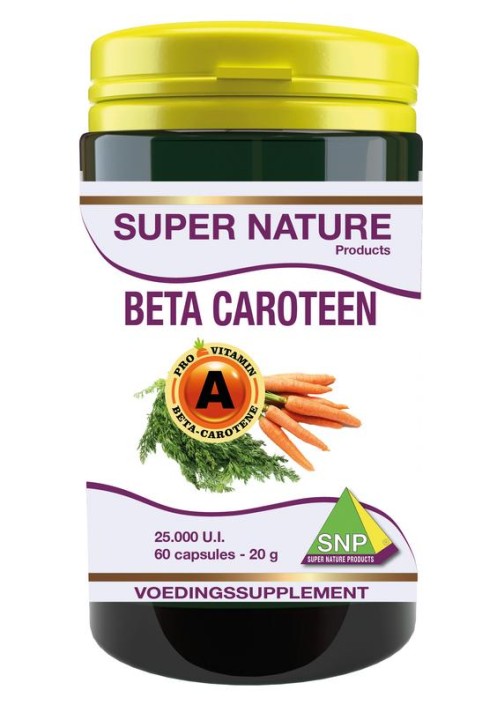 SNP Beta caroteen 25000IU (60 Capsules)