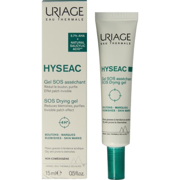 Uriage Hyseac SOS drooggel (15 Milliliter)