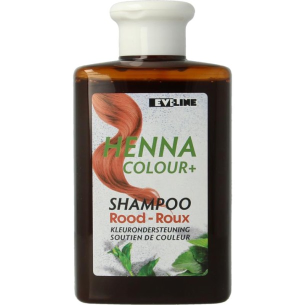 Henna Cure & Care Shampoo colour + rood (300 Milliliter)