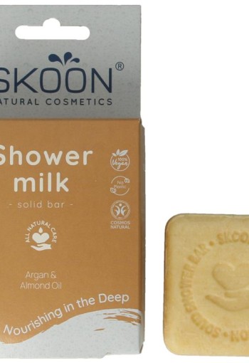 Skoon Solid shower milk nourishing into the deep 2-in-1 (90 Gram)