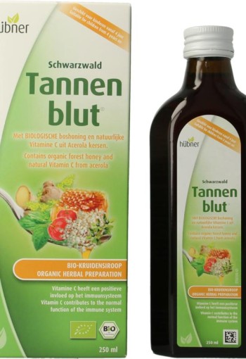 Hubner Tannenblut kruidensiroop bio (250 Milliliter)