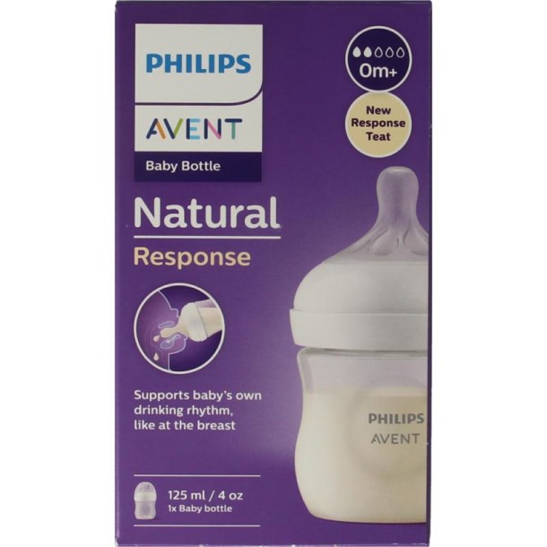 Avent Natural voedingsfles (125 Milliliter)