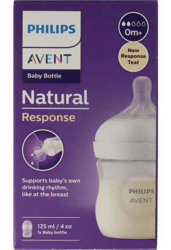 Avent Natural voedingsfles (125 Milliliter)